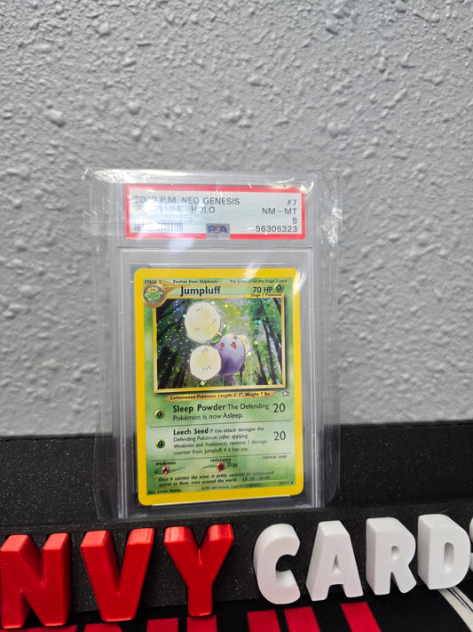 Jumpluff Holo Neo Genesis 7/111 PSA 8