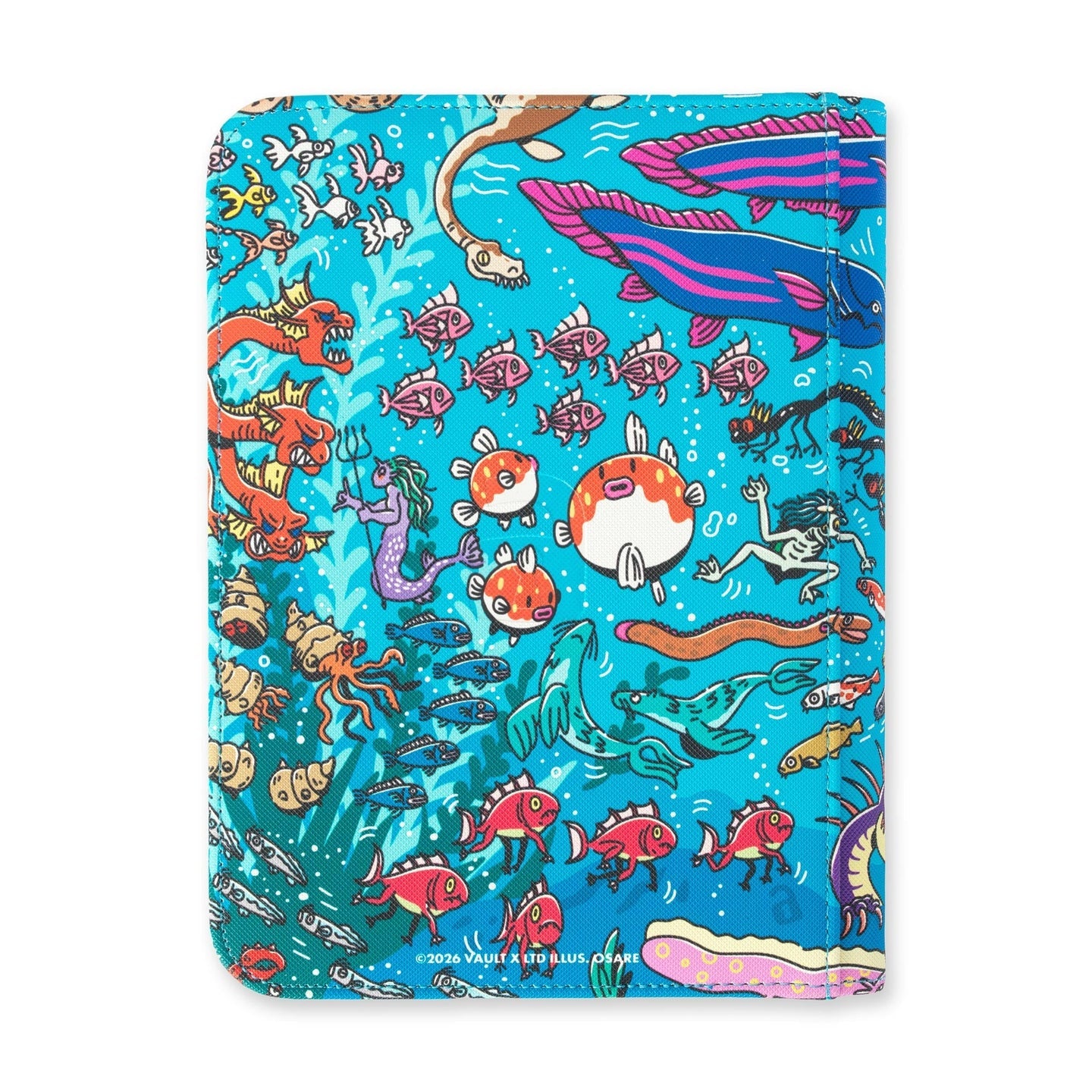 Vault-X EXO-TEC Zip Binder Water: Osare