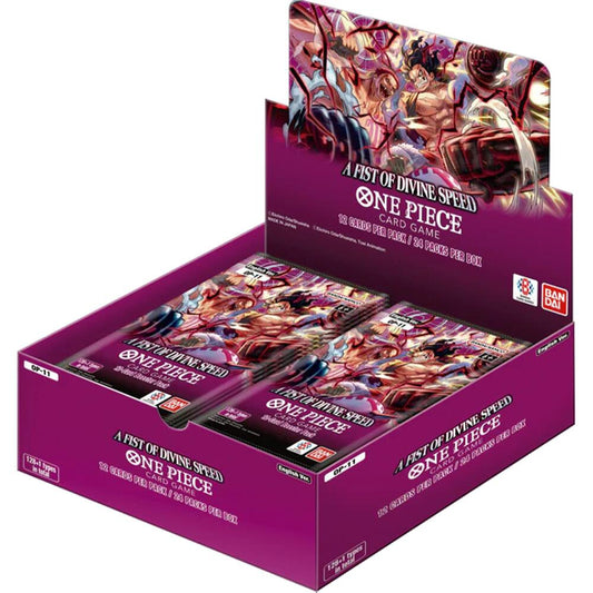 One Piece TCG: OP-11 A Fist of Divine Speed Booster Box - English