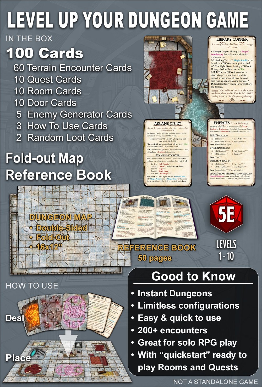 Dungeon Designers 
Deck: Deal Your Own Dungeon