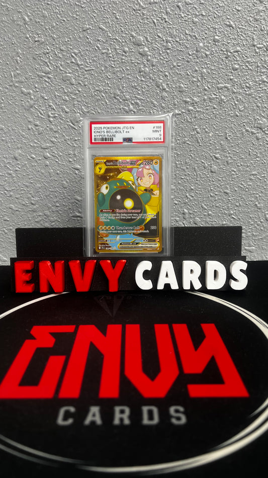 Iono's Bellibolt EX UR Gold Journey Together 130/100 PSA 9