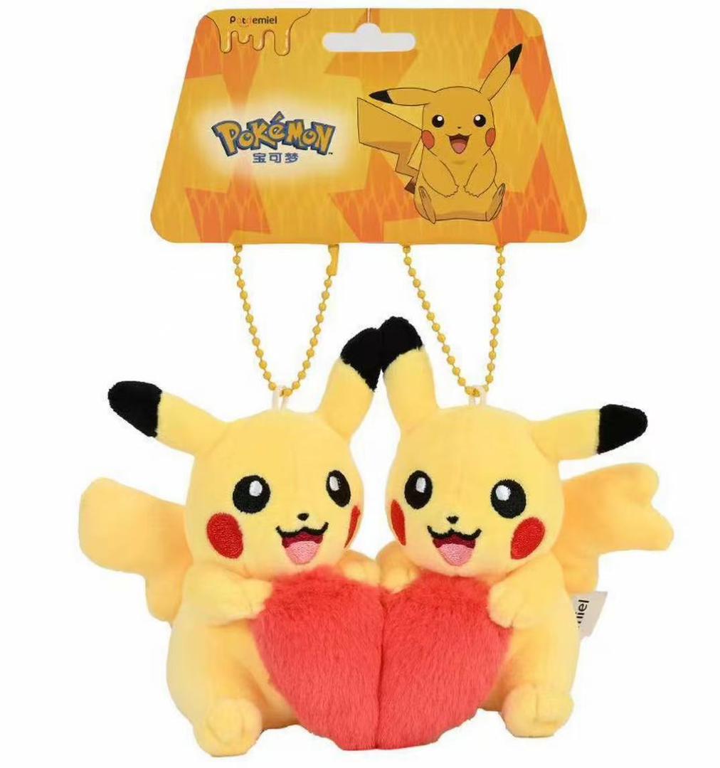 Pikachu Double Plush Toy
