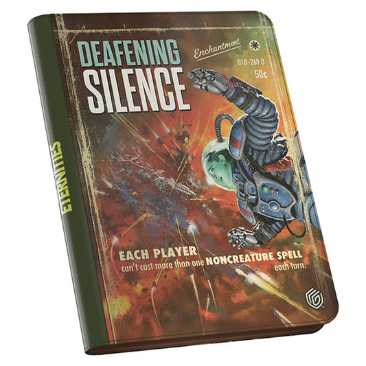 UGD Portfolio: 18-Pocket 
Zipfolio 360 Xenoskin- MTG-
Edge of Eternities- Deafening 
Silence