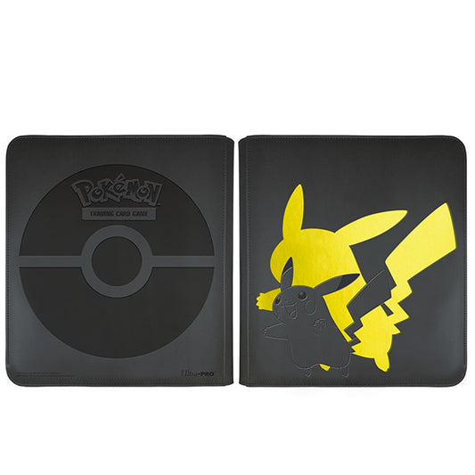 Ultra Pro Binder: PRO 12-Pocket Zippered Pokemon- Elite Series Pikachu
