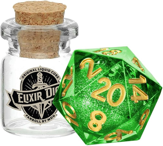MDG Individual D20 Elixir Liquid Core Dice