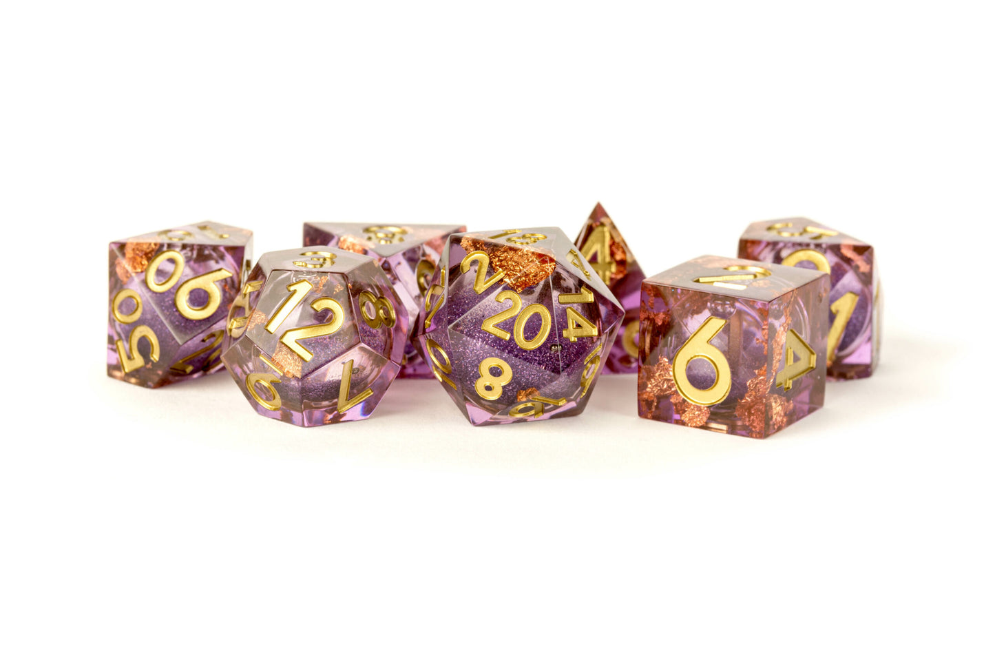 Fan Roll: Elixir Liquid Core Dice Set (7)