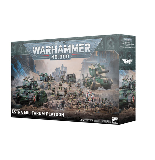 WARHAMMER 40K: BATTLEFORCE: ASTRA MILITARUM PLATOON