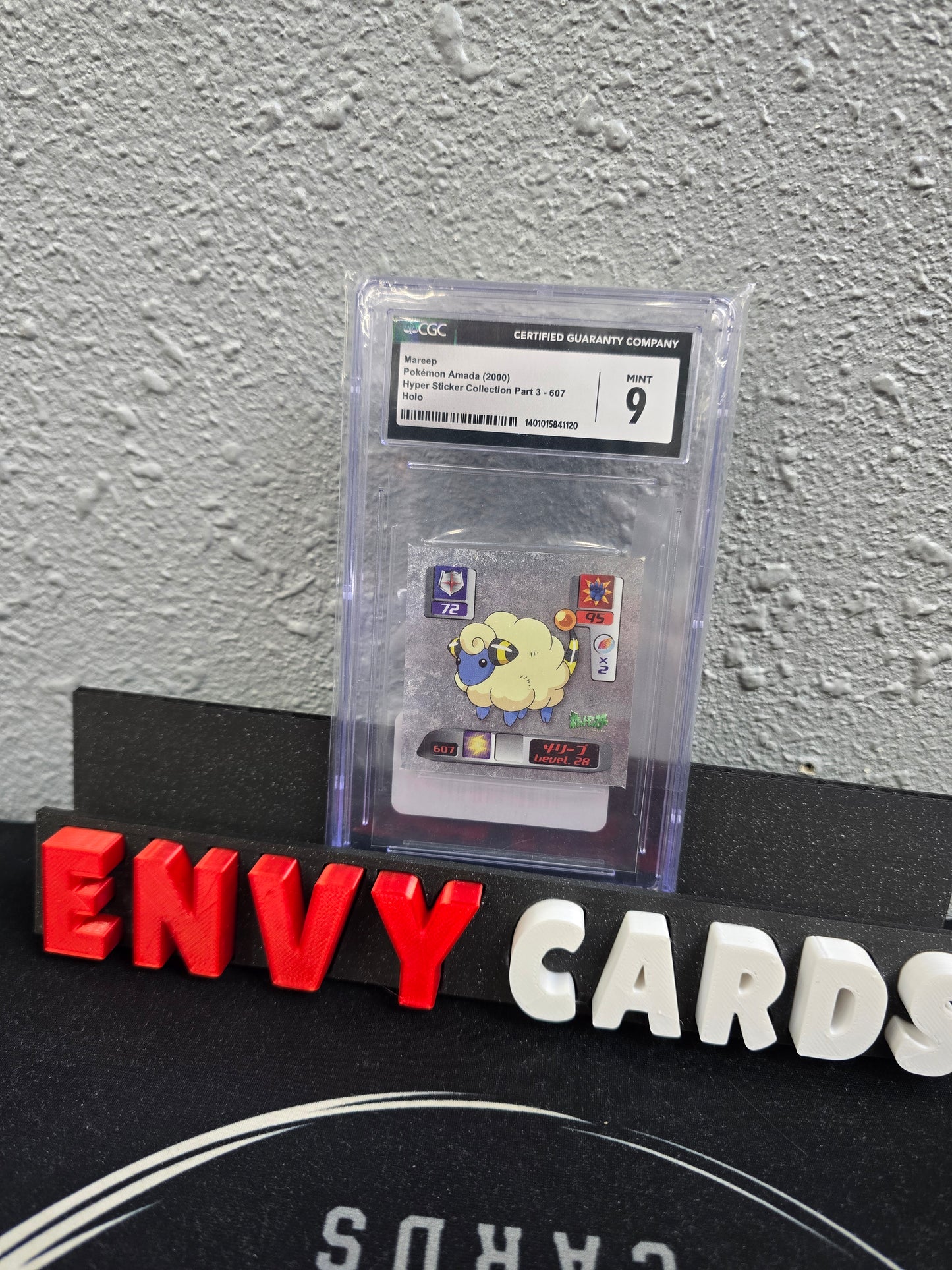 Mareep Amada Hyper Sticker Collection Part 3 - 607 Japanese CGC 9