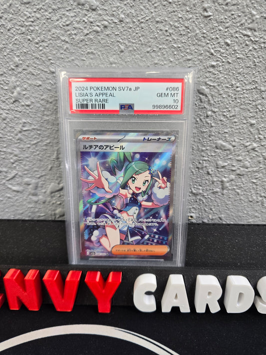 Lisia's Appeal SR Paradise Dragona 086/064 Japanese PSA 10