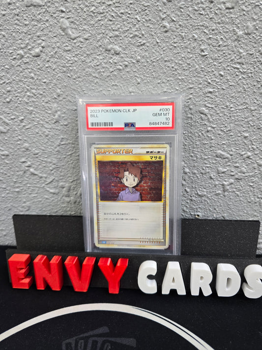 Bill Holo CLK 030/032 Japanese PSA 10