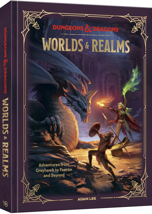 DUNGEONS & DRAGONS WORLDS & REALMS HC