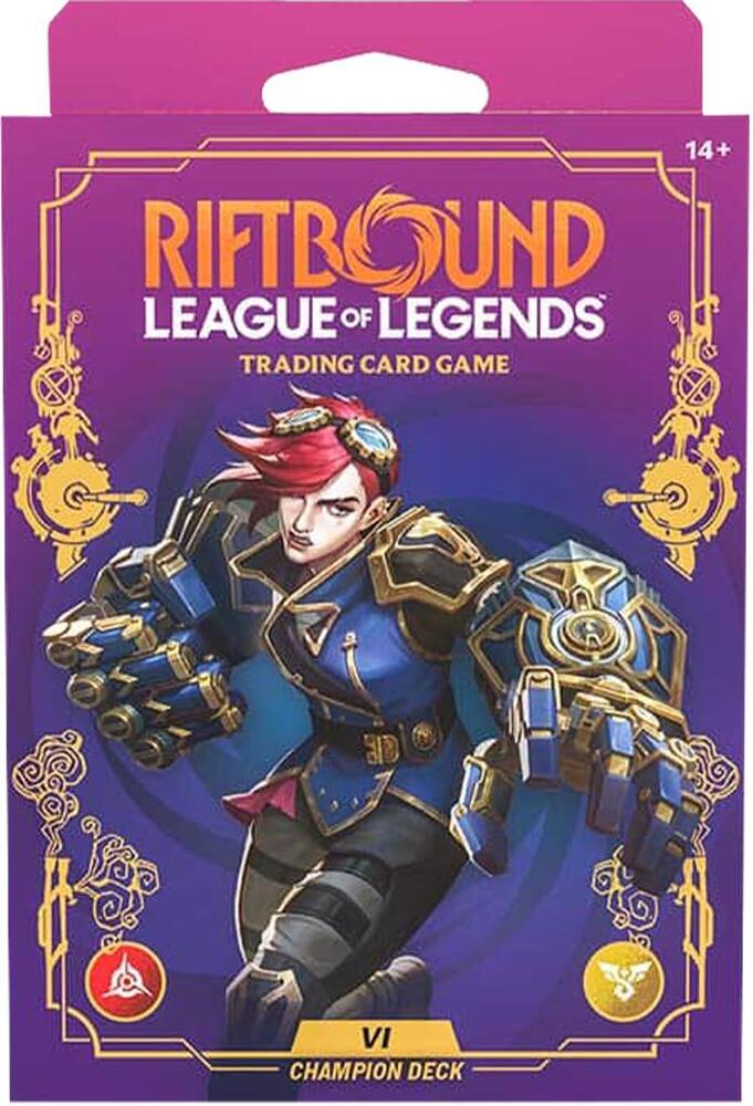 Riftbound TCG: Set 3 Unleashed-
Champion Deck Display- Vi
