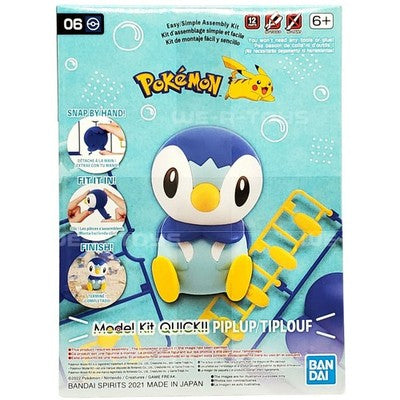 POKEMON MODEL KIT QUICK!! 06 PIPLUP