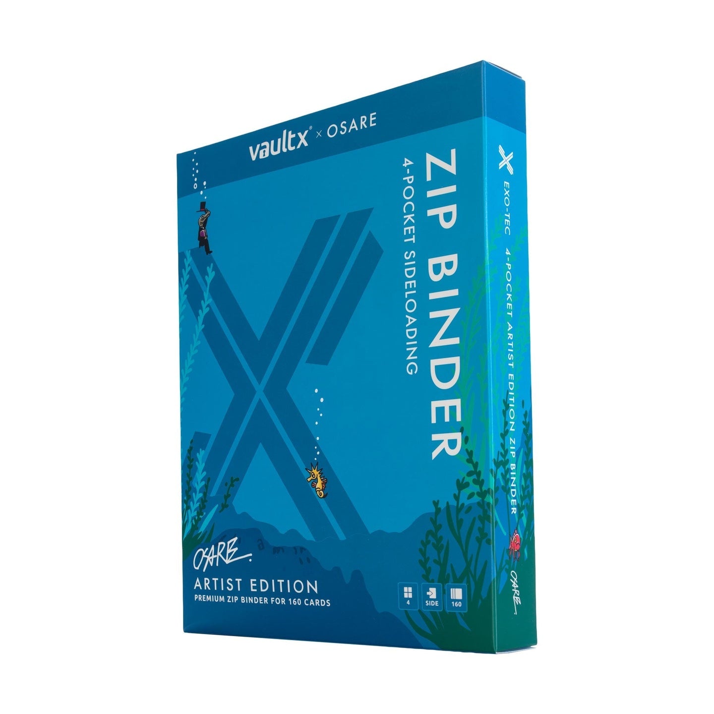 Vault-X EXO-TEC Zip Binder Water: Osare