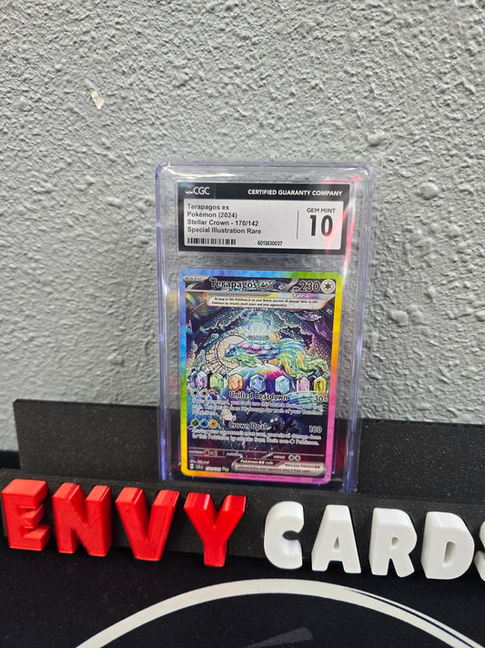 Terapagos EX SIR Stellar Crown 170/142 CGC 10