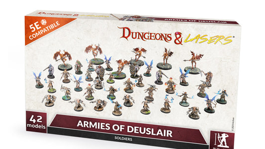 Dungeons & Lasers: Miniatures - Armies of Delusair
