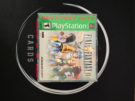 Final Fantasy IX Greatest Hits (Sony PlayStation 1, 2001) CIB With Manual