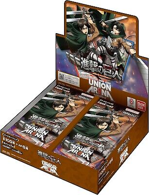 Union Arena: Attack on Titan UA23BT Booster Box Japanese