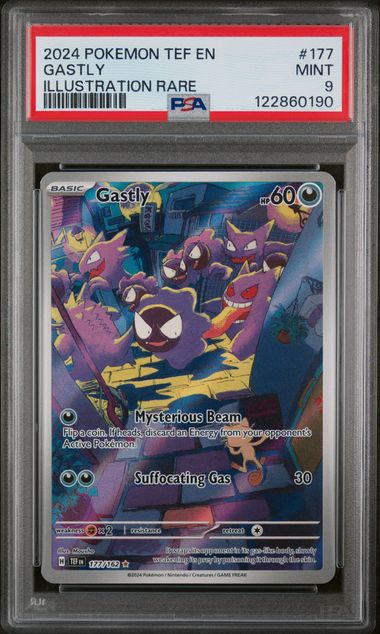 Gastly IR Temporal Forces 177/162 PSA 9
