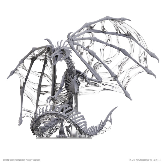 D&D Nolzur's Marvelous Miniatures: Black Dracolich Boxed Miniature