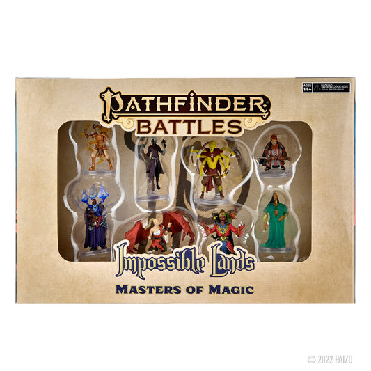 Pathfinder Battles: Impossible Lands - Masters of Magic Boxed Set