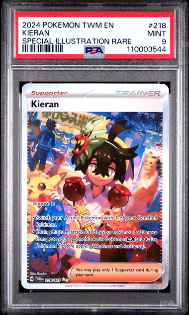 Kieran SAR Twilight Masquerade 218/167 PSA 9